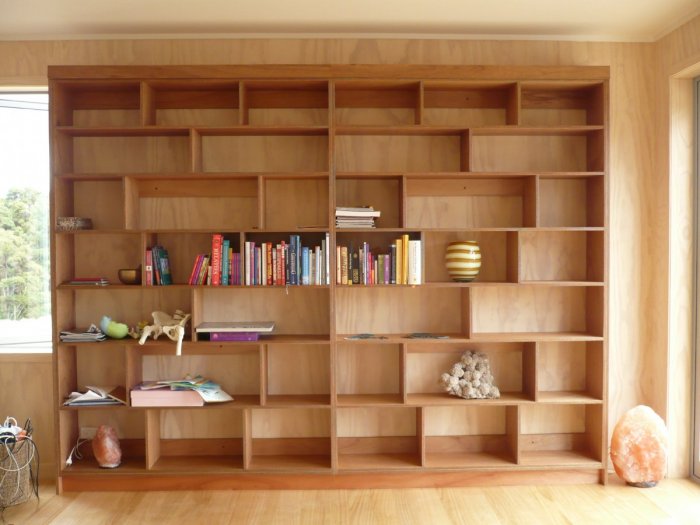 Plywood shelving Unit Coatesville kirsty winter